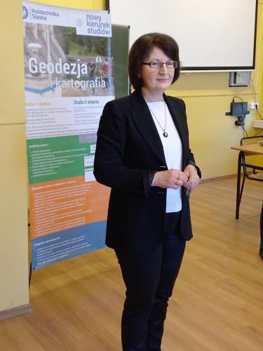 Warsztaty w technikum geodezyjnym w Bytomiu